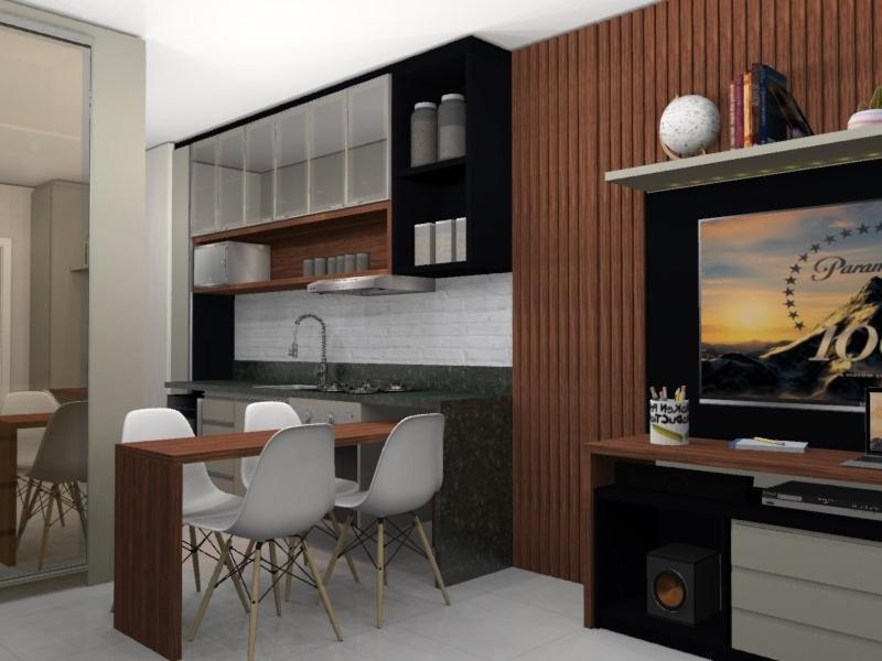 Alto Padrao! Shop. Estacao. Piscina, Sauna, Academia. Novo! 库里提巴 外观 照片